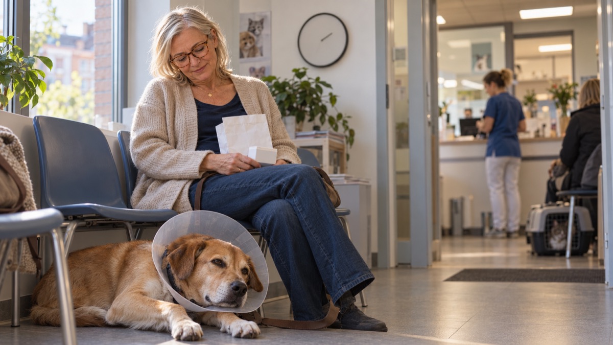 A short vet appointment